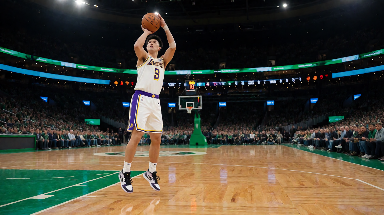 NBA篮球比赛现场精彩瞬间